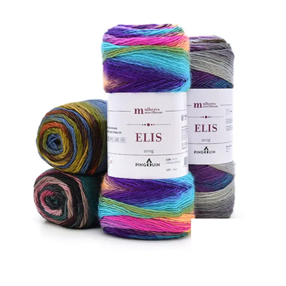 Lã Ellis 200 gramas - Pingouin - Coleção Mulheres Maravilhosas