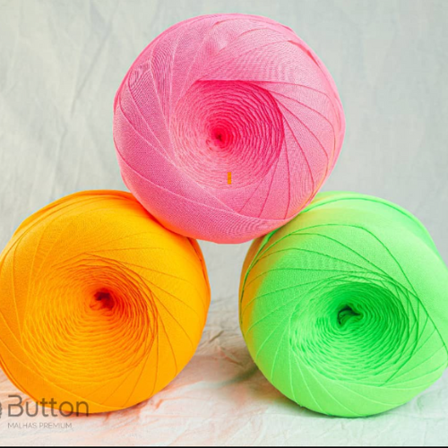 Fio de Malha Premium Button