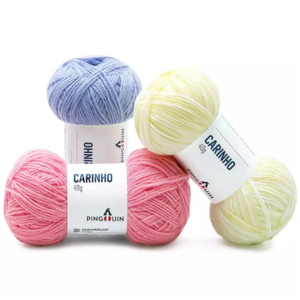 Lã Carinho 40 gr Pingouin