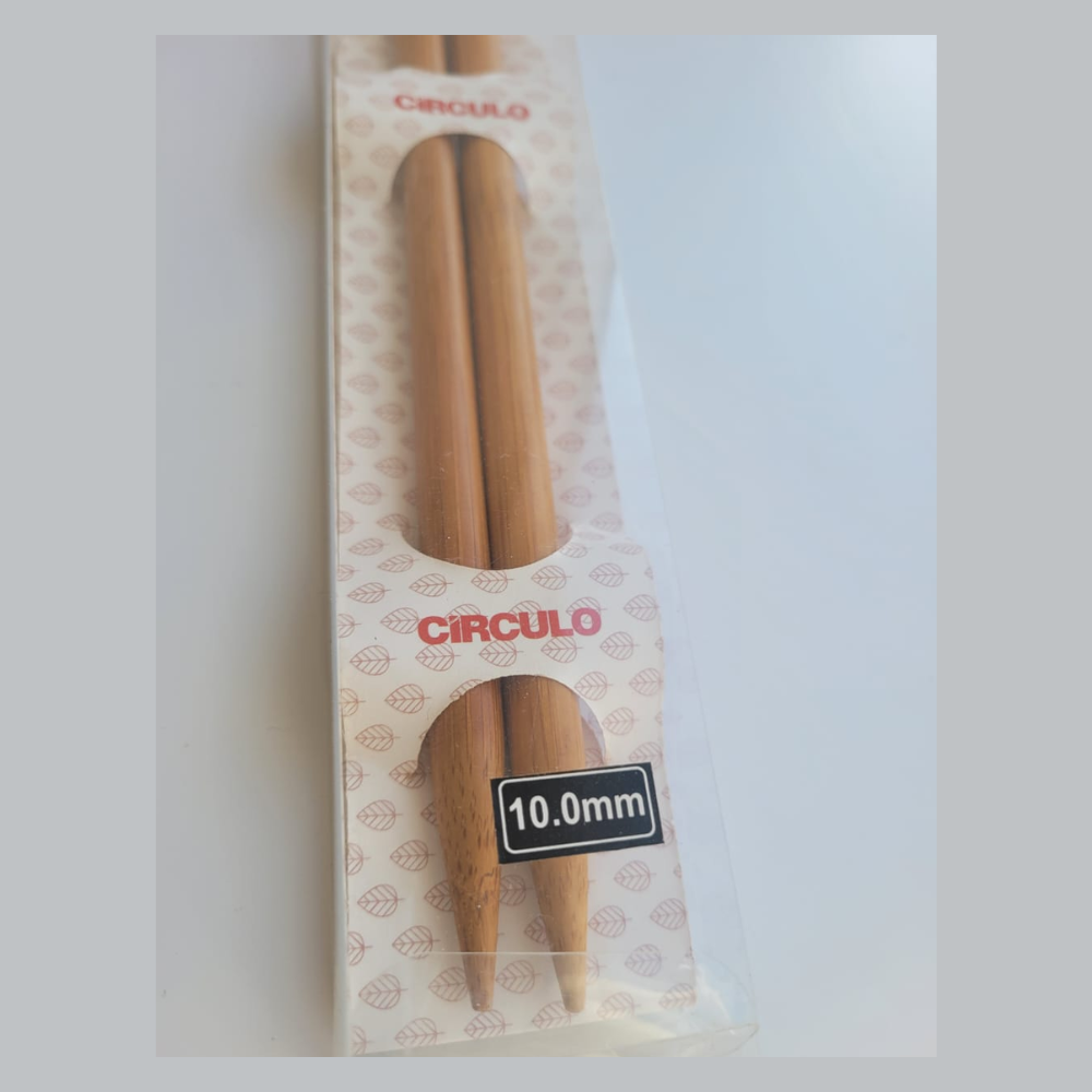 Agulhas para tricô   bambu Eco da Círculo