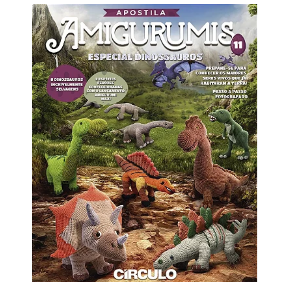 Revista e Apostilas  Amigurumis da Círculo
