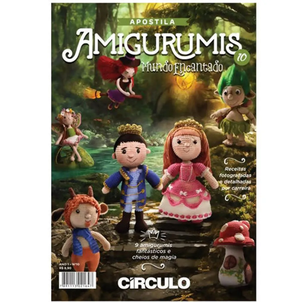 Revista e Apostilas  Amigurumis da Círculo