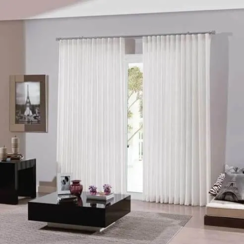 Cortina Inove Duplex Bellini Branco 5,40m x 2,50m indicado para trilho até 3,00m de largura -  Bella Janela